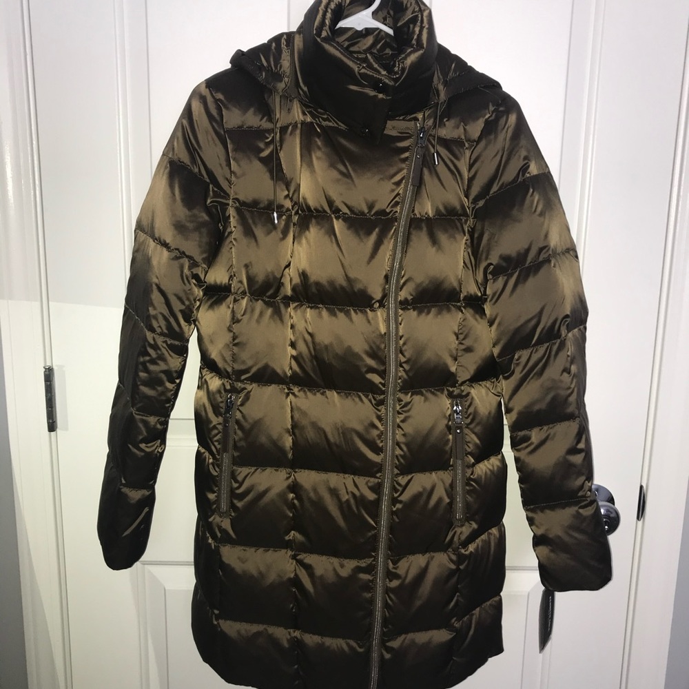 Kenneth Cole mid-length puffer coat